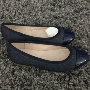 NEW Venettini Betty Ballet Flats Size 28  US 11  Blue Z401-6